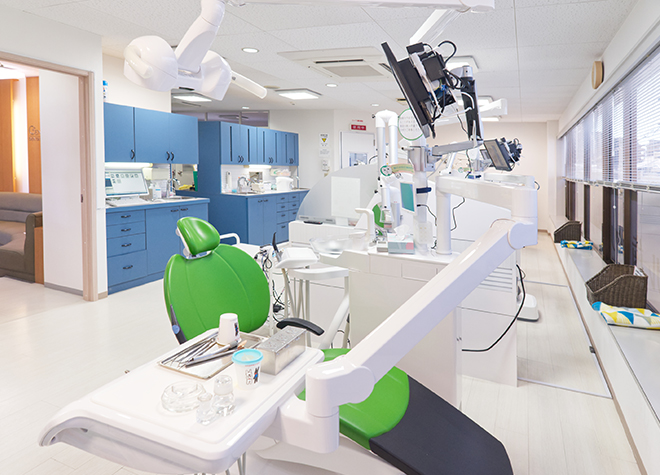 静岡市駿河区のセントラル歯科クリニックの診療室(2)